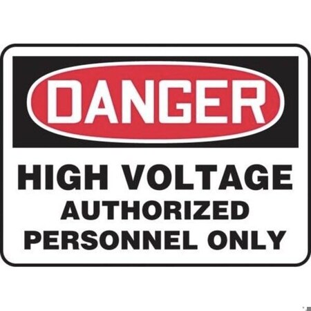 Accuform OSHA DANGER SAFETY SIGN HIGH MELC077XL MELC077XL